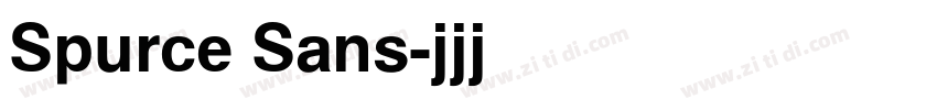 Spurce Sans字体转换